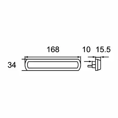 Feu de position latéral Shapeline Tech LED 12V_1