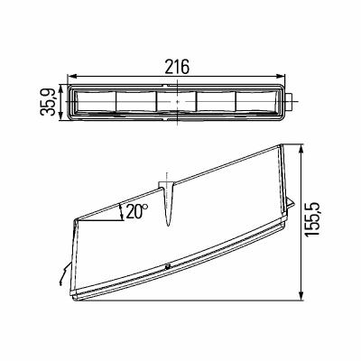 Luce guida diurna LEDayLine 12V_2