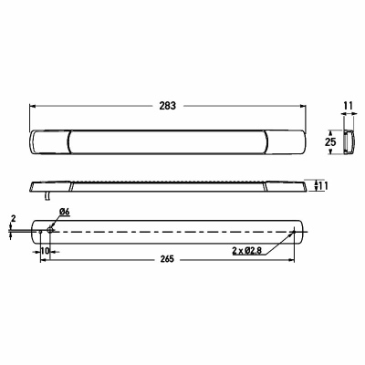 Feu Diurne Strip Lamp 12V_2