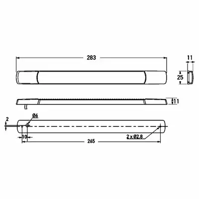 Kit luce guida diurna Strip Lamp 24V_2