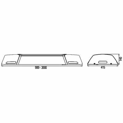 LED-Signalsystem, Einsatzfahrzeug OWS 7 24V_1