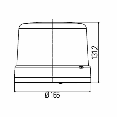 LED-Rundumkennleuchte KL 7000 12/24V gelb_1