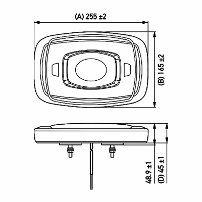 Feu d'avertissement Micro Lightbar 12/24V_1