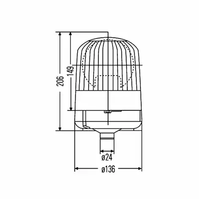 Rundumkennleuchte KL Junior 12/24V_1
