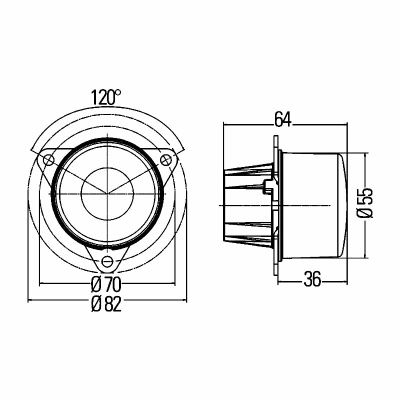 Luce posteriore LED 12V_1