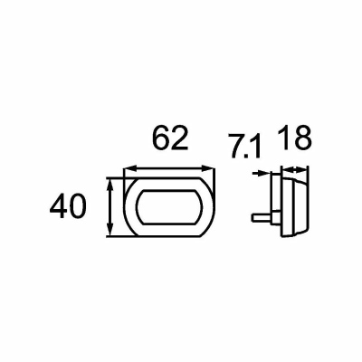 Schlussleuchte Shapeline Tech Small LED- 12/24V_2