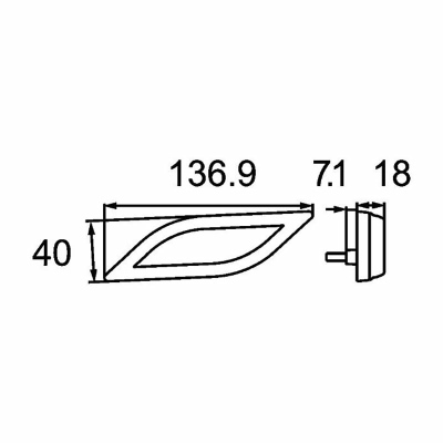 Schlussleuchte Shapeline Style Small LED- 12/24V_2