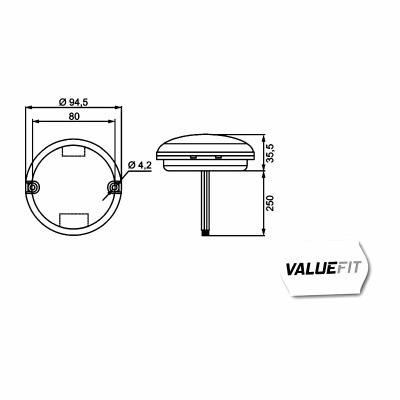 Feu arrière Valuefit LED 12/24V_1