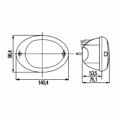 Luce posteriore Agroluna LED 24/12V_1