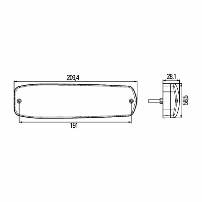 Luce posteriore Lean LED 12/24V_1