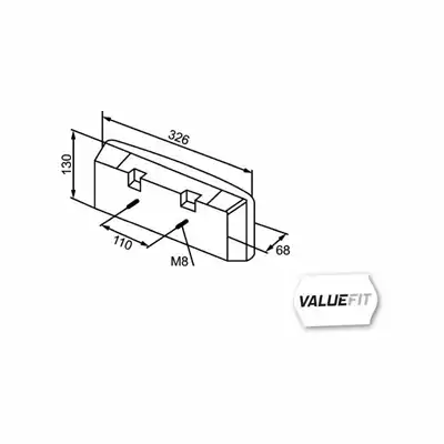 Feu arrière Valuefit LED 12/24V_1