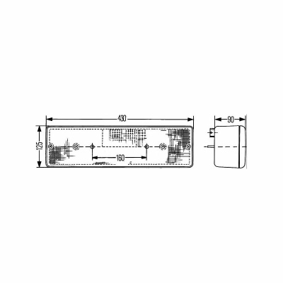 Schlussleuchte re. HELLA für VOLVO FL_1