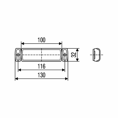 Positionsleuchte LED 24V rot HELLA_2