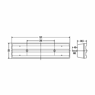 Fanale posteriore sinistra per MERCEDES ACTROS_1