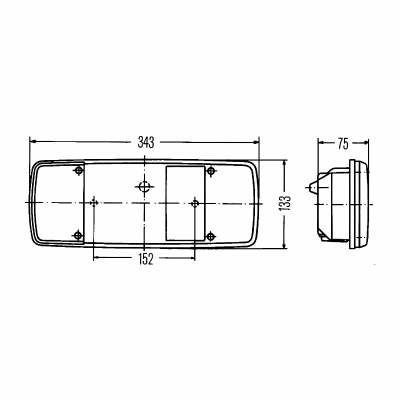 Feu arrière gauche pour MAN F8, F9 series_1