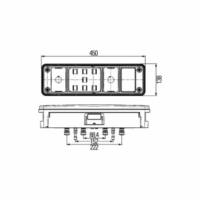 Heckleuchte "Krone" 24V_1