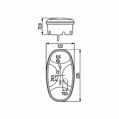 Heckleuchte Cargoluna 12V_1