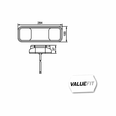 Feu arrière Valuefit LED 12/24V_1