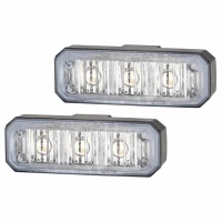 LED-Blitz-Kennleuchte BST 12/24V weiß