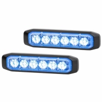 LED-Blitz-Kennleuchte BSTSlim 12/24V blau