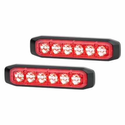 LED-Blitz-Kennleuchte BSTSlim 12/24V rot_0