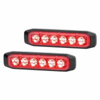 LED-Blitz-Kennleuchte BSTSlim 12/24V rot