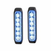 LED-Blitz-Kennleuchte BSTSlim 12/24V blau