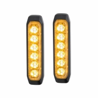 LED-Blitz-Kennleuchte BSTSlim 12/24V gelb