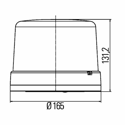 LED-Blitz-Kennleuchte KL 7000 12/24V gelb_1