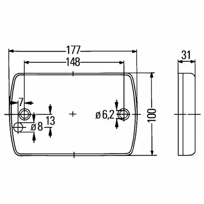 LED-Blitz-Kennleuchte Multi F DuraLED- 12/24V_1