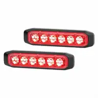 Feu à éclats BSTSlim 12/24V rouge