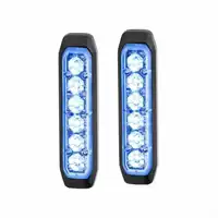 Feu à éclats BSTSlim 12/24V bleu