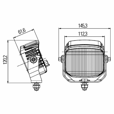 Luce di retromarcia Power Beam 1000 12/24V_1