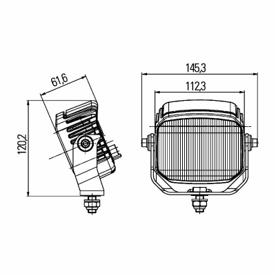 Luce di retromarcia Power Beam 1000 12V_1