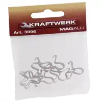 MAGALU 10 Stk. Stecknuss-Clips ½" KRAFTWERK