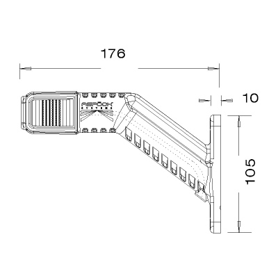 Fanale di posizione Superpoint IV LED sinistro_1