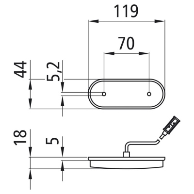 Positionsleuchte LED 24V gelb ASPÖCK Unipoint_5