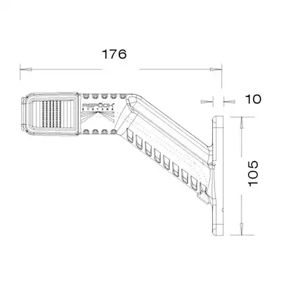 Fanale di posizione Superpoint IV LED destra_1