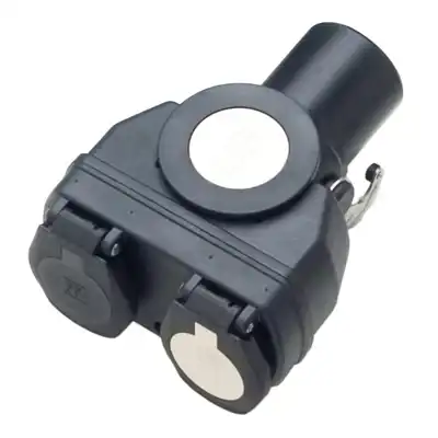 Adapteur 15pôles/24V (ISO 12098) & & 2x 7pôles/24V_1