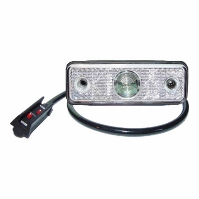 Luce di posizione bianca a LED cavo 1,5m P+R 24V_0