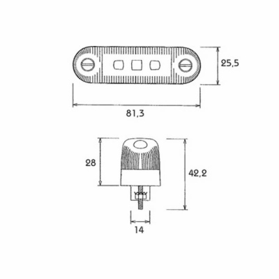 LED Schlussleuchte, Umrissleuchte_1