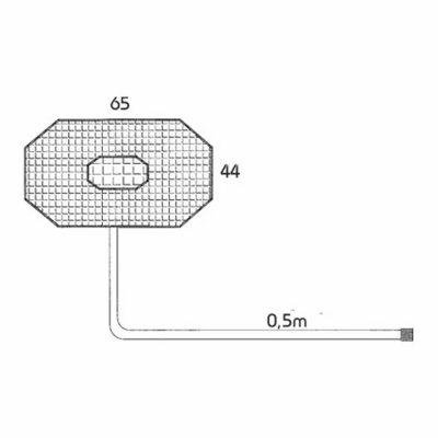 Feu de position blanc FLEXIPOINT _1