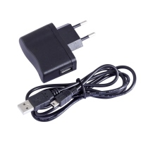 Chargeur IN AC 100-240V / OUT DC 5V/1A, Mini-USB