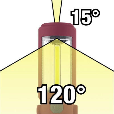 Lampe COB-LED à accu Li-Ion 2W+3 LED KRAFTWERK_2