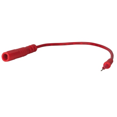 Prüfkabel Stecker rot, 0,6 x 0,9 mm Prüfspitze_0