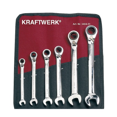 6-t. GearWrench-Satz 8-19 mm Rolltasche KRAFTWERK_0