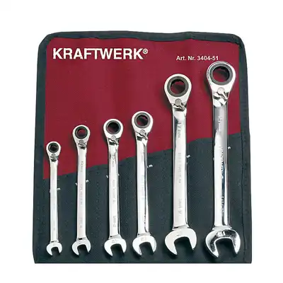 6-t. GearWrench-Satz 8-19 mm Rolltasche KRAFTWERK_0