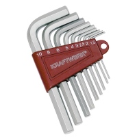 9pz- Serie chiavi maschio esagonali 1.5-10mm