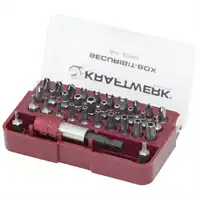 Boîte de 33 embouts ¼" SECURIBIT KRAFTWERK