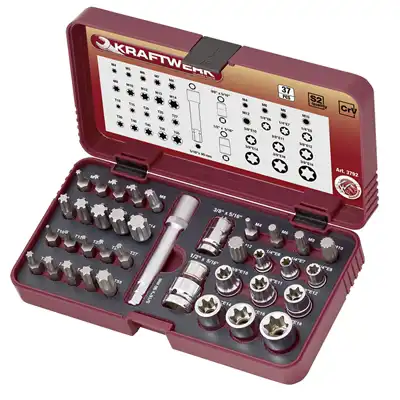 Jeu 37 douilles et embouts TX-XZN-RIBE KRAFTWERK_0